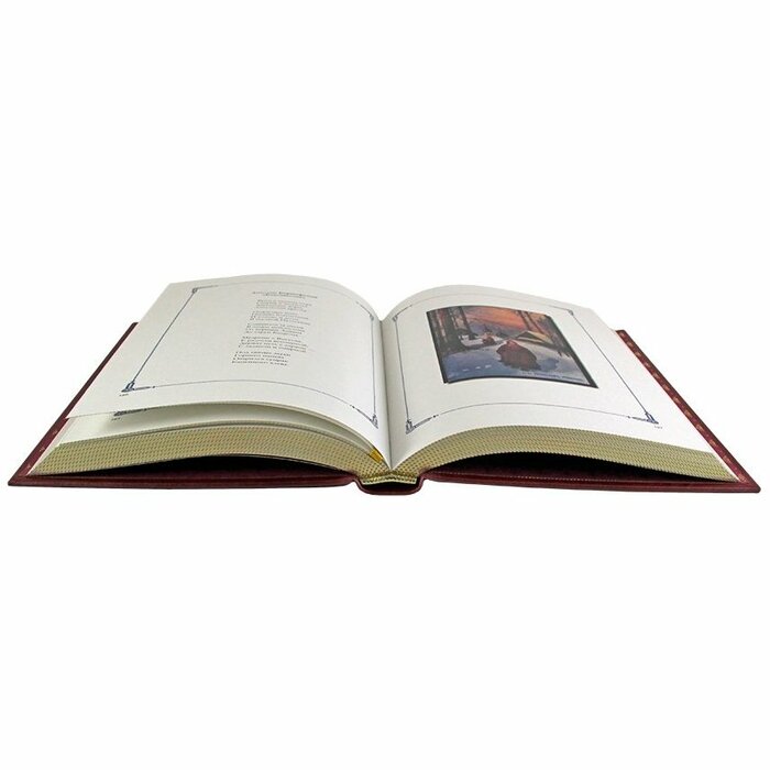 Книга в кожаном переплете "Рождественские стихи"